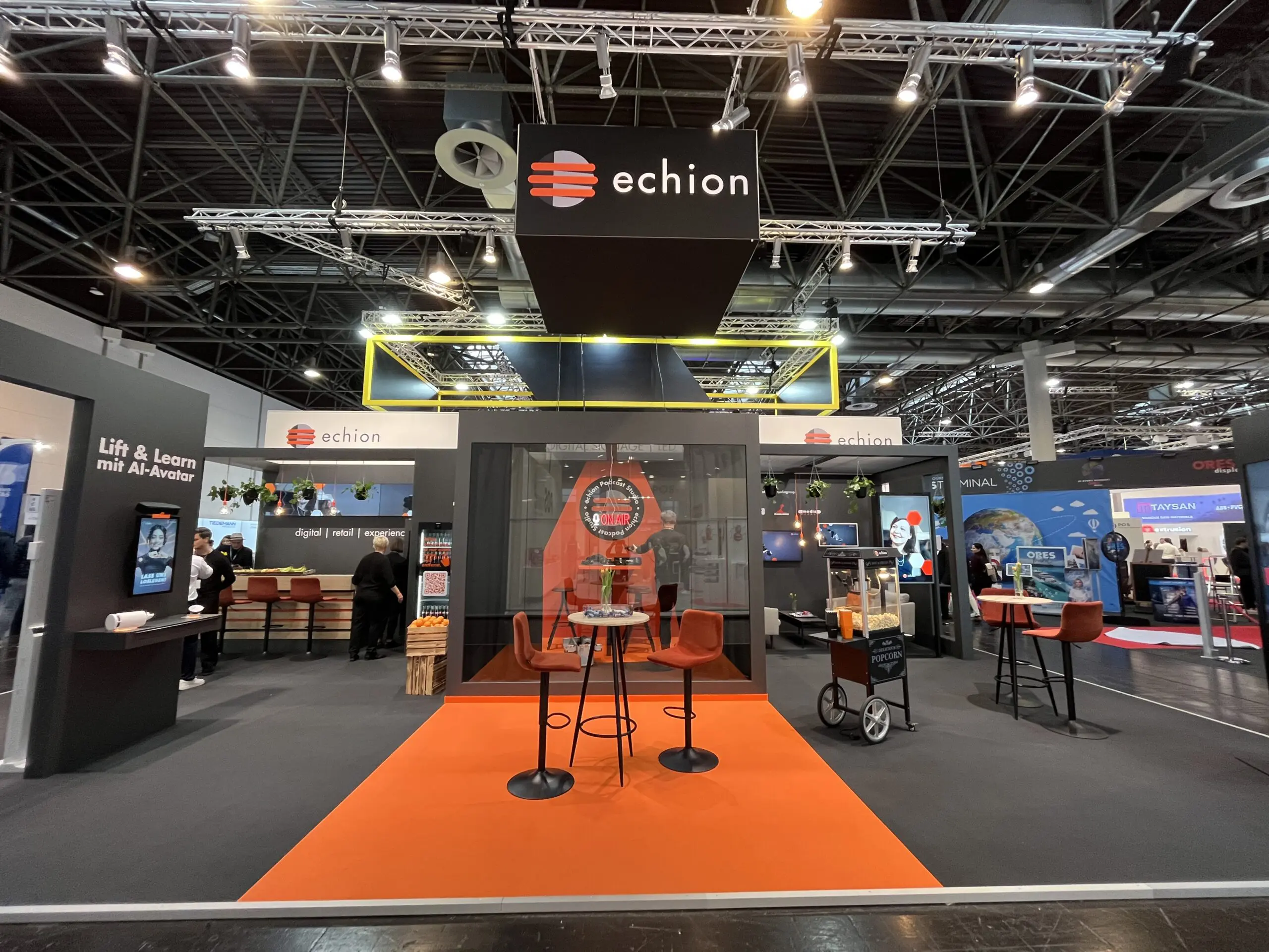 Messestand echion AG