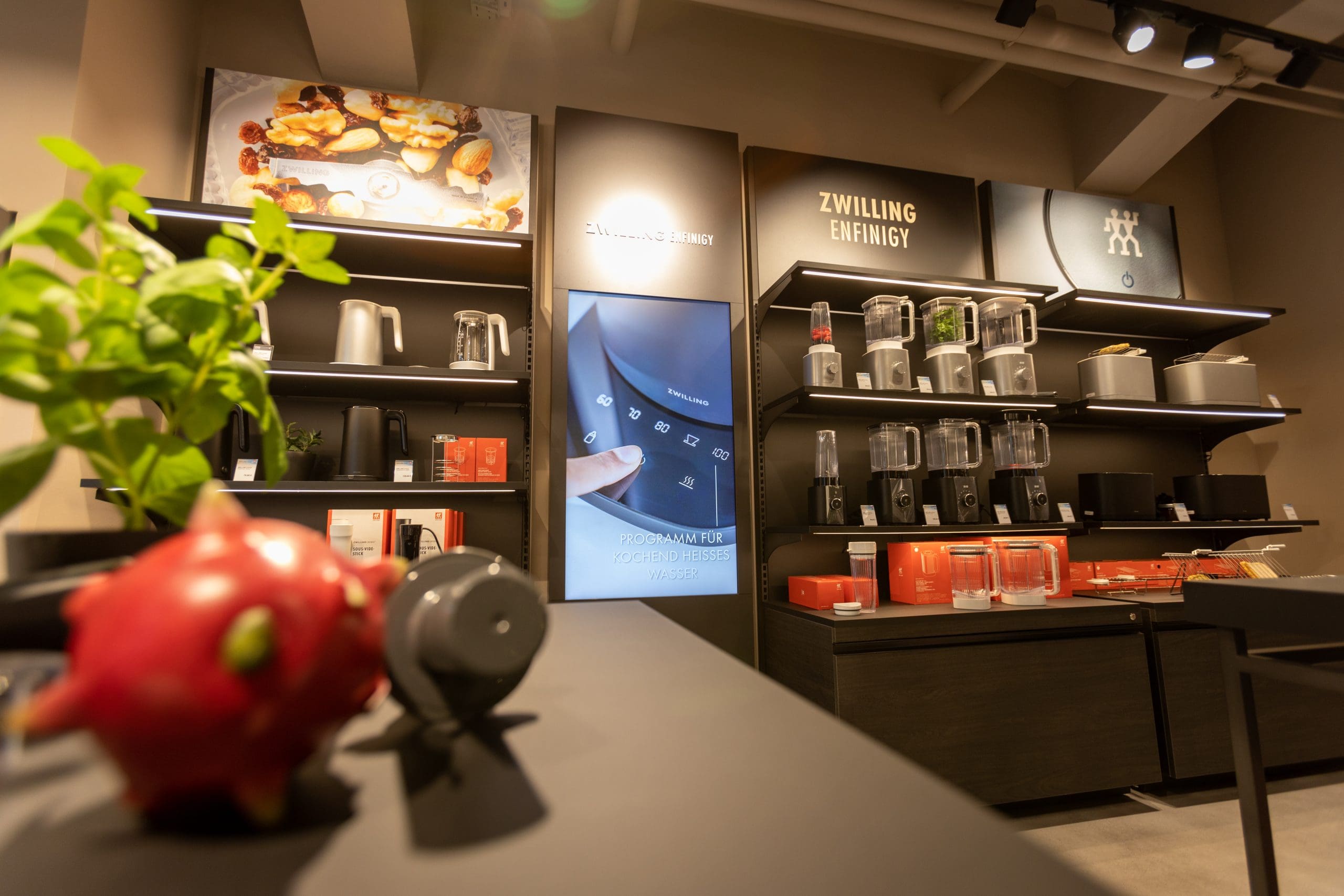 Instore Radio und Digital Signage für Zwilling