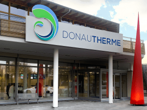 Eingangsbereich Donautherme